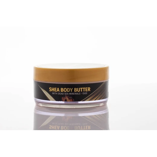 Dr. Safi Shea Body Butter Oud With Dead Sea Minerals, 150 Ml Dr. Safi Shea Body Butter Oud With Dead Sea Minerals, 150 Ml