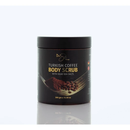Dr. Safi Body Scrub With Dead Sea Minerals, Turkish Coffee Flavor, 300 Gram Dr. Safi Body Scrub With Dead Sea Minerals, Turkish Coffee Flavor, 300 Gram