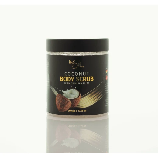 Dr. Safi Face And Body Scrub With Dead Sea Minerals, Coconut Flavor, 300 Gram Dr. Safi Face And Body Scrub With Dead Sea Minerals, Coconut Flavor, 300 Gram