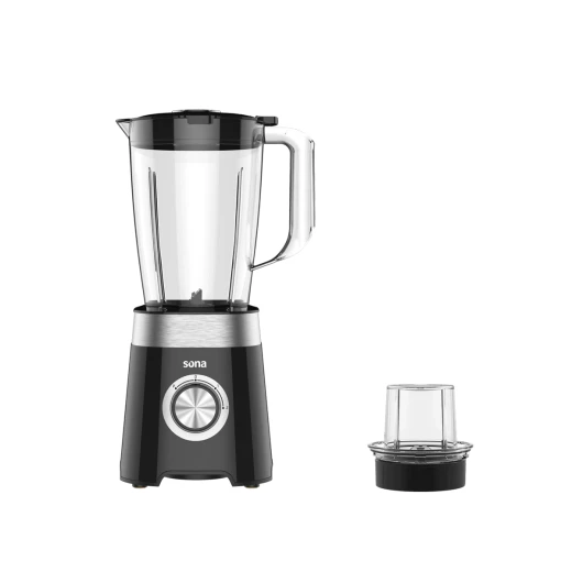 Sona Blender 500 W Black 1.5 L 2 speeds with grinder Sona Blender 500 W Black 1.5 L 2 speeds with grinder