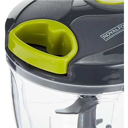 "Royalford Compact Multi-Purpose Pull Chopper | 0.9 L | RF9785 " - Royalford - Image 3