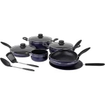 Royalford Non-Stick Cookware Set, 12 Pcs RF5858 - Royalford