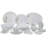Royalford RF10678 44 Pcs Opalware Dinner Set - Royalford