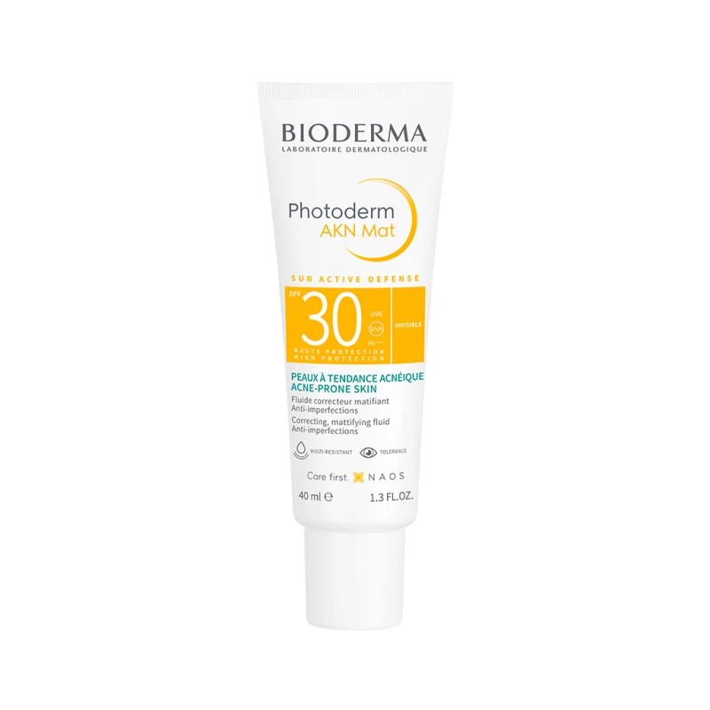 Bioderma Photoderm AKN Fluid MAT SPF30 40ml - Bioderma