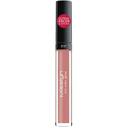 Misslyn Nude Rich Color Lip Gloss Long Lasting Shine Angled Applicator Makeup for Women