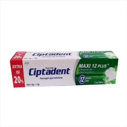 معجون أسنان 75 جم + فرشاة أسنان، أخضر, من سيبتادنت