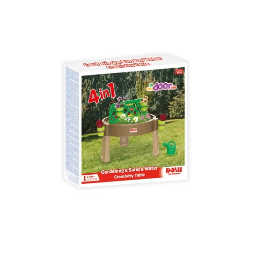 Dolu 4-in1 Gardening and Sand & Water Creativity Table - Dolu - Image 2