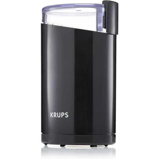 مطحنة قهوة كهربائية سريعة اللمس، سعة 75 جرام، 200 واط، ، أسود، من كروبس مطحنة قهوة كهربائية سريعة اللمس، سعة 75 جرام، 200 واط، ، أسود، من كروبس