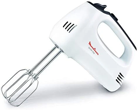 Moulinex Quick Mix Hand Mixer, 300 Watts, White, Plastic, Hm310127 - MOULINEX - Image 7