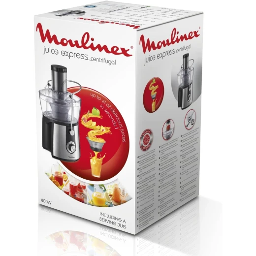 Moulinex Juice Express JU550D10 Blender 800 W 1.4 L 2 Speeds Black/Silver - MOULINEX - Image 4