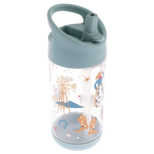 Stephen Joseph, Kids Flip Top Water Bottle WESTERN - Stephen Joseph - Image 3
