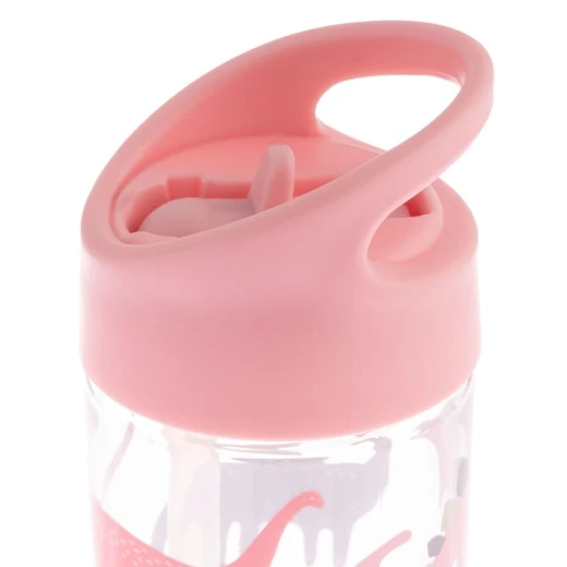 Stephen Joseph, Kids Flip Top Water Bottle PINK DINO - Stephen Joseph - Image 2