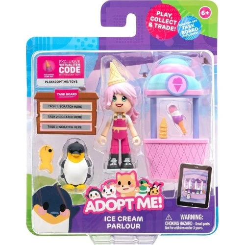 Adopt Me! Ice Cream Parlour 2 Figure Friends Pack - Adopt Me - Image 2