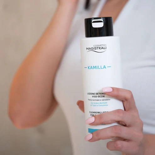 Kamilla Gentle Cleansing Lotion for Sensitive Skin 400ml Daily Makeup Remover Refreshing Cleanse - Kamilla - Image 3