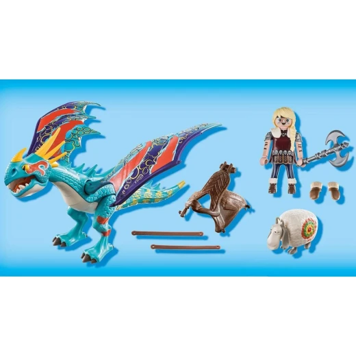 Playmobil Dreamworks Dragon Racing: Astrid And Stormfly - Playmobil - Image 3