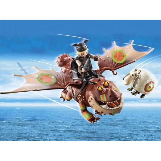 Playmobil Dreamworks Dragon Racing: Fishlegs And Meatlug - Playmobil - Image 5