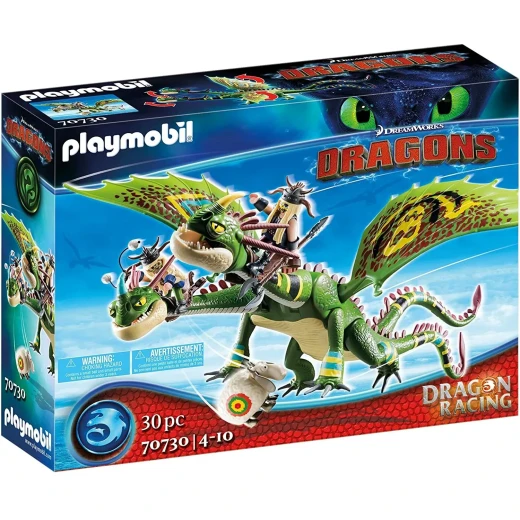 Playmobil Dreamworks Dragon Racing: Ruffnut And Tuffnut With Barf And Belch Playmobil Dreamworks Dragon Racing: Ruffnut And Tuffnut With Barf And Belch