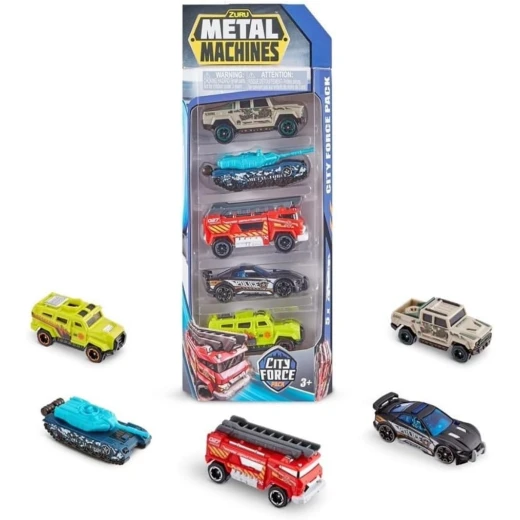 Zuru Metal Machines City Force 5pk 6767 Zuru Metal Machines City Force 5pk 6767