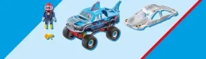 Stunt Show Shark Monster Truck - Playmobil - Image 2