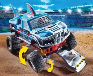 Stunt Show Shark Monster Truck - Playmobil - Image 6