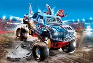 Stunt Show Shark Monster Truck - Playmobil - Image 5