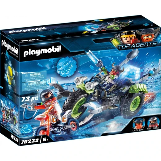 Playmobil Top Agents V Arctic Rebels Ice Trike Playmobil Top Agents V Arctic Rebels Ice Trike
