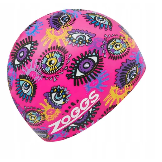Zoggs Sea Life printed silicone swimming cap for adults Zoggs Sea Life printed silicone swimming cap for adults