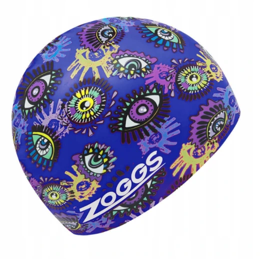 Zoggs Sea Life printed silicone swimming cap for adults Zoggs Sea Life printed silicone swimming cap for adults