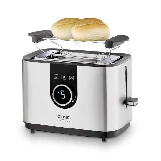 Caso Selection T2 Design Toaster for 2 slices of bread Modern design Bun warmer - Caso - Image 7