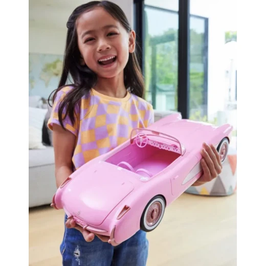 Barbie The Movie Pink Corvette Convertible Remote Control Car NIB Collectible Toy Gift - Barbie - Image 2