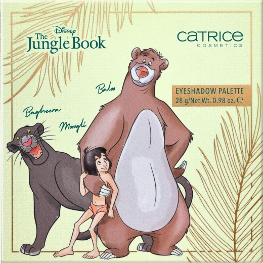Catrice Jungle Book Eyeshadow Palette Mother Nature's Recipes 15 Shades Makeup Kit Versatile Eye Looks - Catrice - Image 2