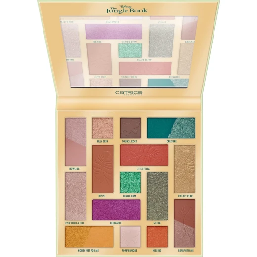 Catrice The Jungle Book Eyeshadow Palette 020 Shimmery Vegan Makeup Kit Highly Pigmented for Eye Looks