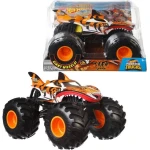 Hot Wheels Monster Trucks Tiger Shark Diecast 1:24 Scale Truck for Kids Ages 3-8, Featuring Giant Wheels and a Cool Design, Perfect Toy Gift - Hot Wheels
