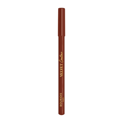 Bourjois Velvet Contour Lip Liner 12 Brunette Creamy Matte Finish Long Lasting Lip Makeup - Bourjois - Image 4