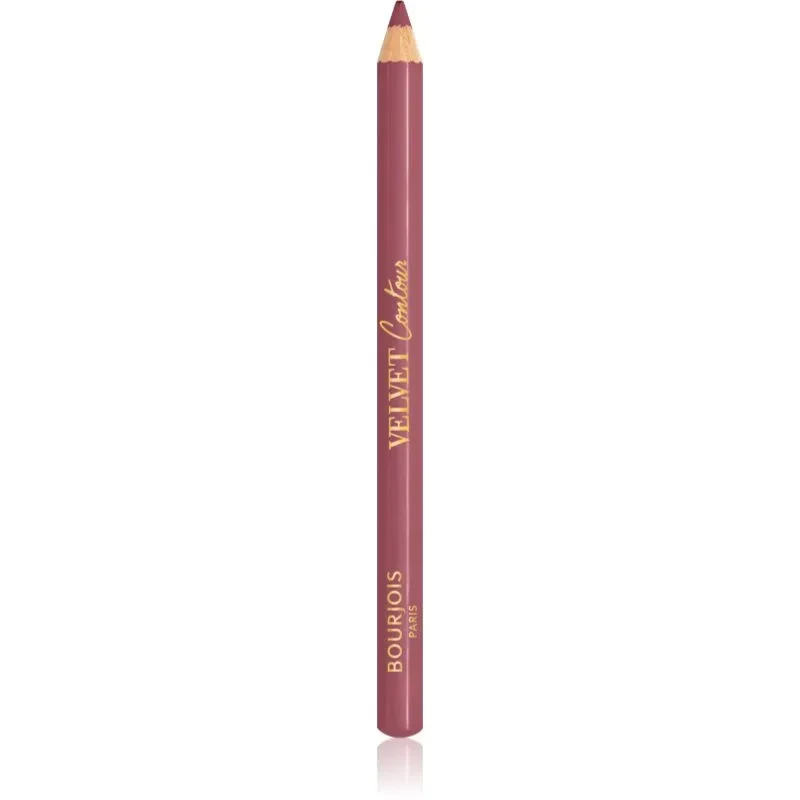 Bourjois Velvet Contour Lip Liner 19 Place des Roses Creamy Matte Long Lasting Lip Makeup - Bourjois