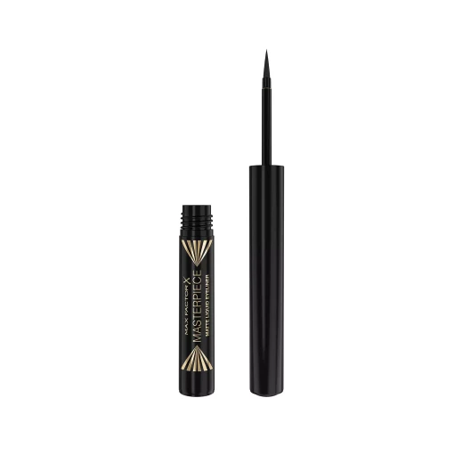 Max Factor Masterpiece Waterproof Matte Liquid Eyeliner Black Long Lasting Precision Makeup Max Factor Masterpiece Waterproof Matte Liquid Eyeliner Black Long Lasting Precision Makeup