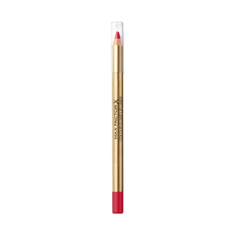 Max Factor Colour Elixir Red Plum Lip Liner Long Lasting Defines Lips Makeup Essential - Max Factor