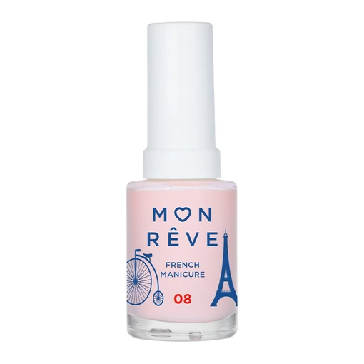 Mon Reve French Manicure Nail Polish for French Manicure 08 Sheer Rose 13ml Mon Reve French Manicure Nail Polish for French Manicure 08 Sheer Rose 13ml