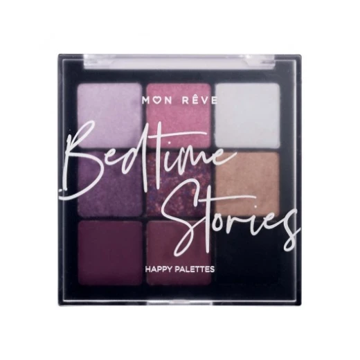 Mon Reve Bedtime Stories Eyeshadow Palette Makeup Kit 9 Shade Beginner Friendly Versatile Looks - Mon Reve - Image 2