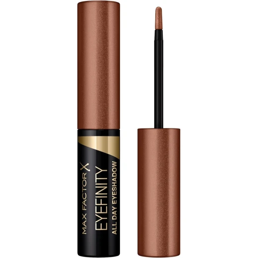 Max Factor Eyefinity All Day Liquid Eyeshadow Teasing Bronze 04 Waterproof Smudge Proof Makeup for Sensitive Skin - Max Factor - Image 4