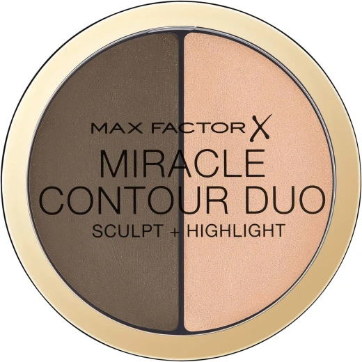 Max Factor Miracle Contour Duo, Shade, Medium/ Deep, 11 g Max Factor Miracle Contour Duo, Shade, Medium/ Deep, 11 g