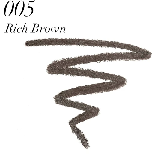 Max Factor Real Brow Eyebrow Pencil Rich Brown 005 Fuller Brows Makeup Defining Pencil - Max Factor - Image 7