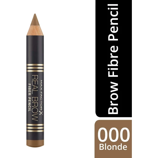 Max Factor Real Brow Eyebrow Pencil Blonde 000 Natural Definition Long Lasting Makeup for Brows - Max Factor - Image 5