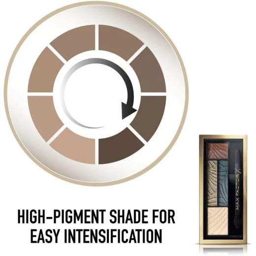 Max Factor Smokey Eye Drama Kit, Eyeshadow Palette 1.8 gm, 05 Magnet Jades - Max Factor - Image 5