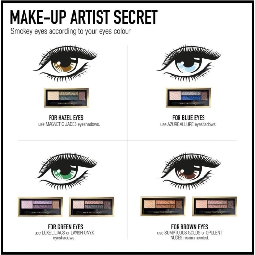 Max Factor Smokey Eye Drama Kit, Eyeshadow Palette 1.8 gm, 05 Magnet Jades - Max Factor - Image 6