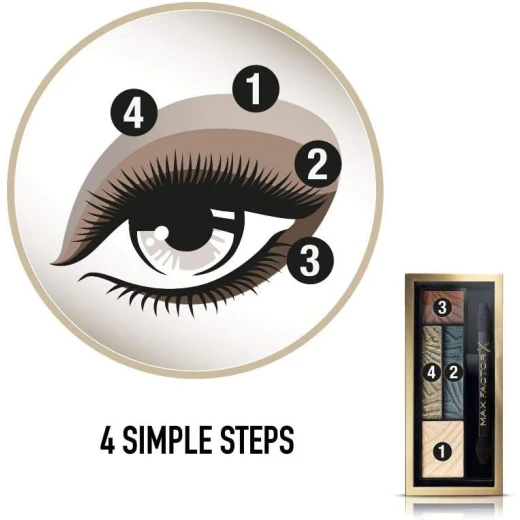 Max Factor Smokey Eye Drama Kit, Eyeshadow Palette 1.8 gm, 05 Magnet Jades - Max Factor - Image 8