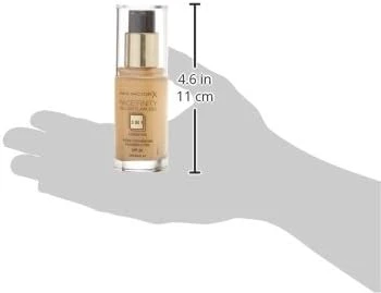 Max Factor Facefinity 3 in 1 Foundation 63 Sun Beige Long Lasting Coverage 30ml Makeup Base - Max Factor - Image 3