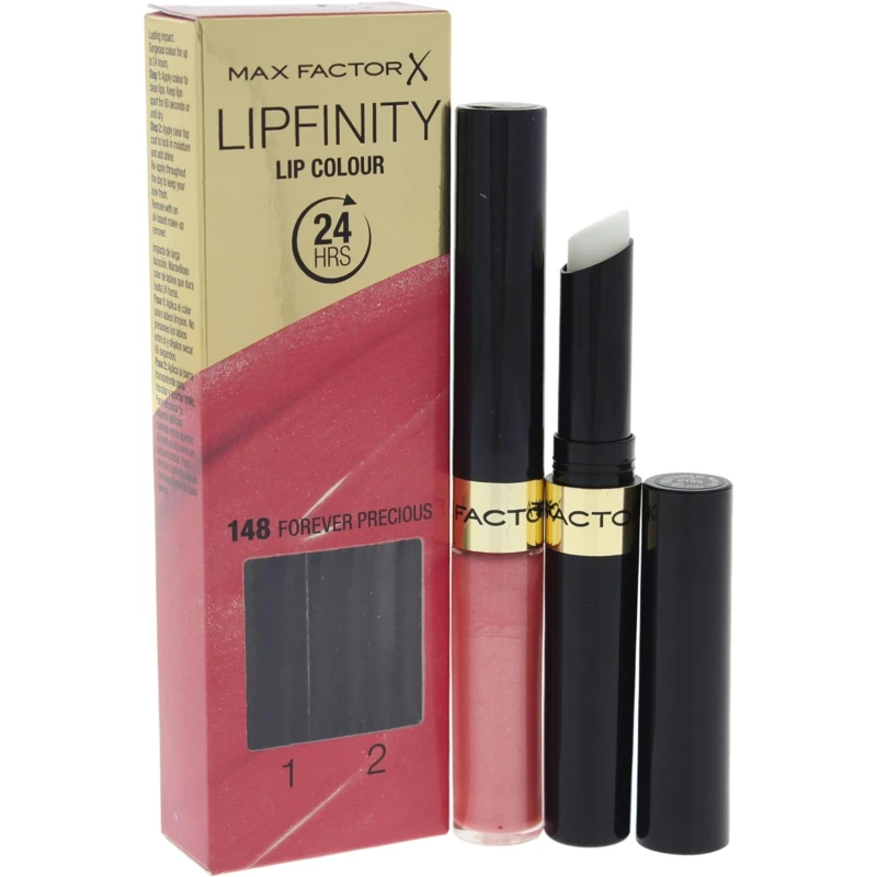 Max Factor Lipfinity Matte Lipstick All Day Wear Long Lasting Lip Color for Women 24 Hour Wear - Max Factor
