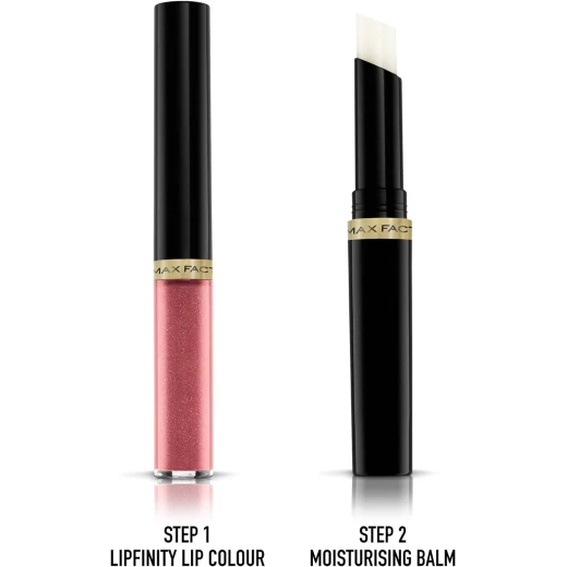 Max Factor Lipfinity 300 Pink Long Lasting Matte Lipstick Set with Gloss Makeup for All Day Wear - Max Factor - Image 6