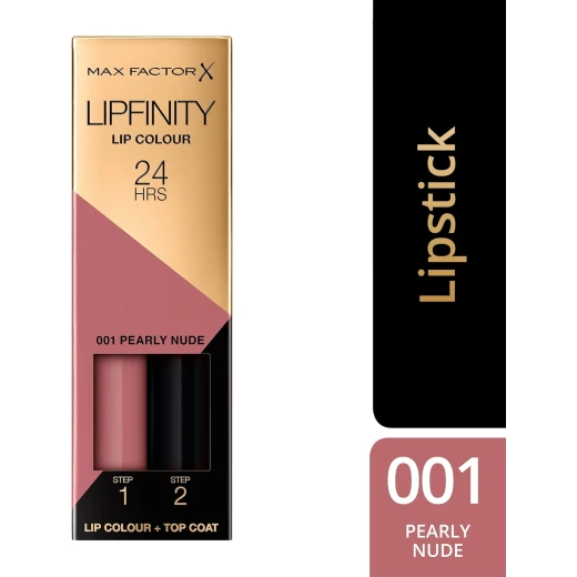 Max Factor Lipfinity Pearly Nude Matte Lipstick Long Lasting Wear Makeup for Vibrant Lips - Max Factor - Image 7